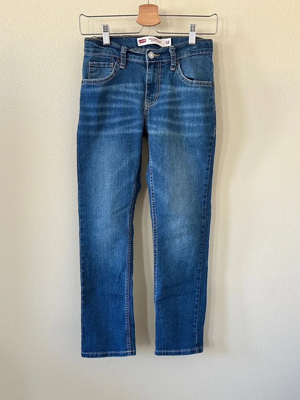 Levi’s Blue Performance 511 Slim Boys Jeans Size 12